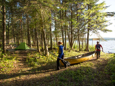 Canot-camping
